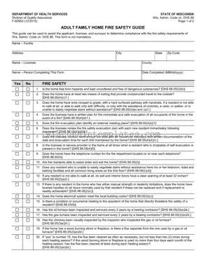 Fill Out Your Wisconsin F 60953 Template