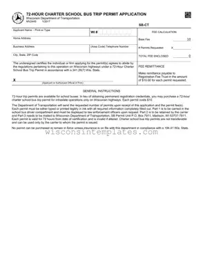 Fill Out Your Wisconsin Mv2449 Template
